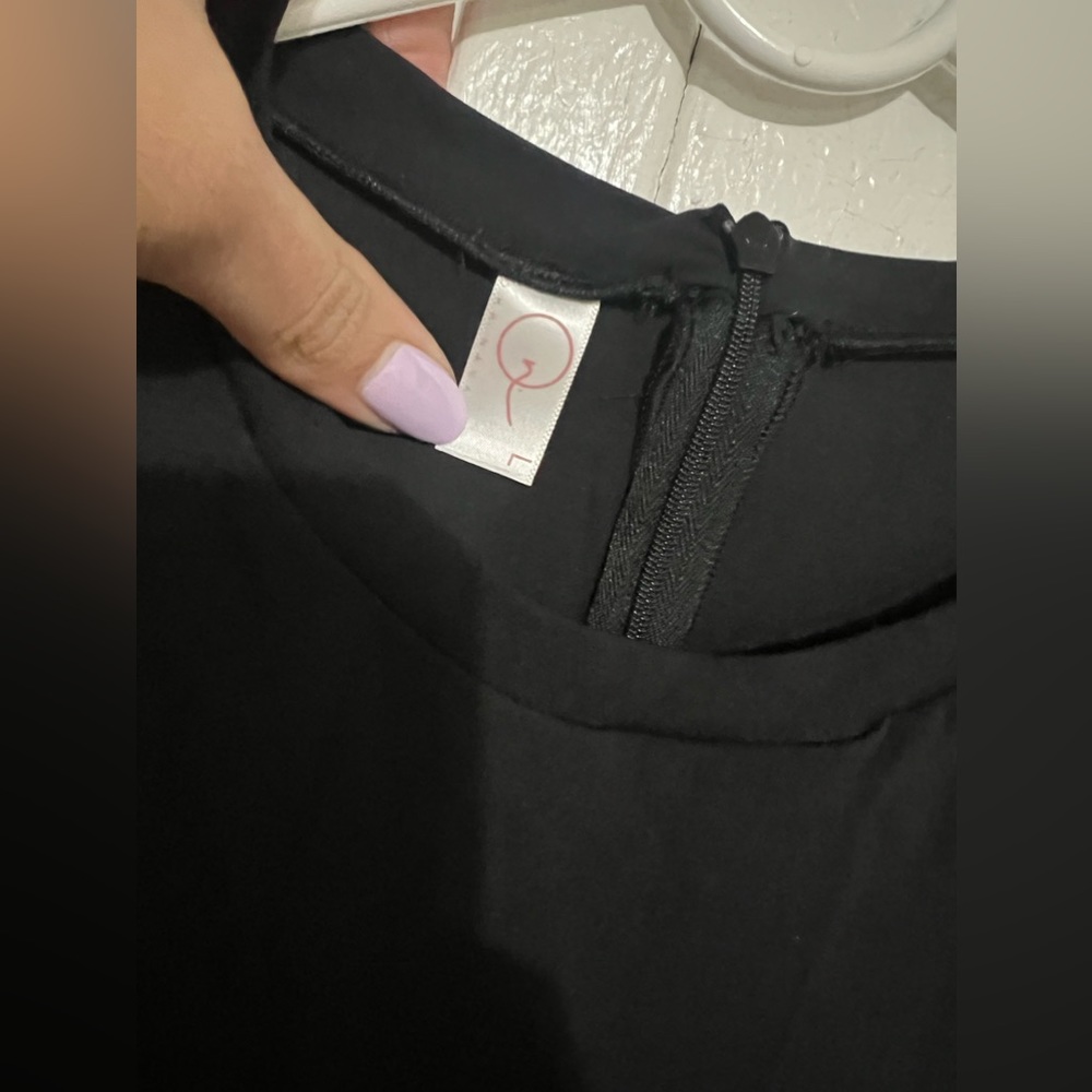 Custom Made Romper- Black , Double Layer - Size L… - image 5